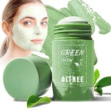 Green Tea Oil Control Clean Solid Mask Stick – Deep Cleansing, Hydrating, and Pore Tightening Facial Treatment
